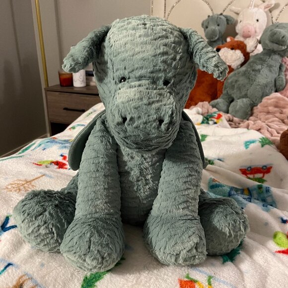 BNWT Huge Fuddlewuddle Dragon Jellycat - HARD TO FIND HTF - Picture 1 of 5